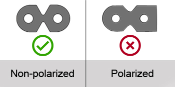 non-polarized