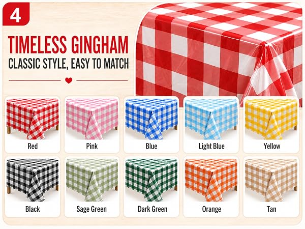 Checkered Tablecloth