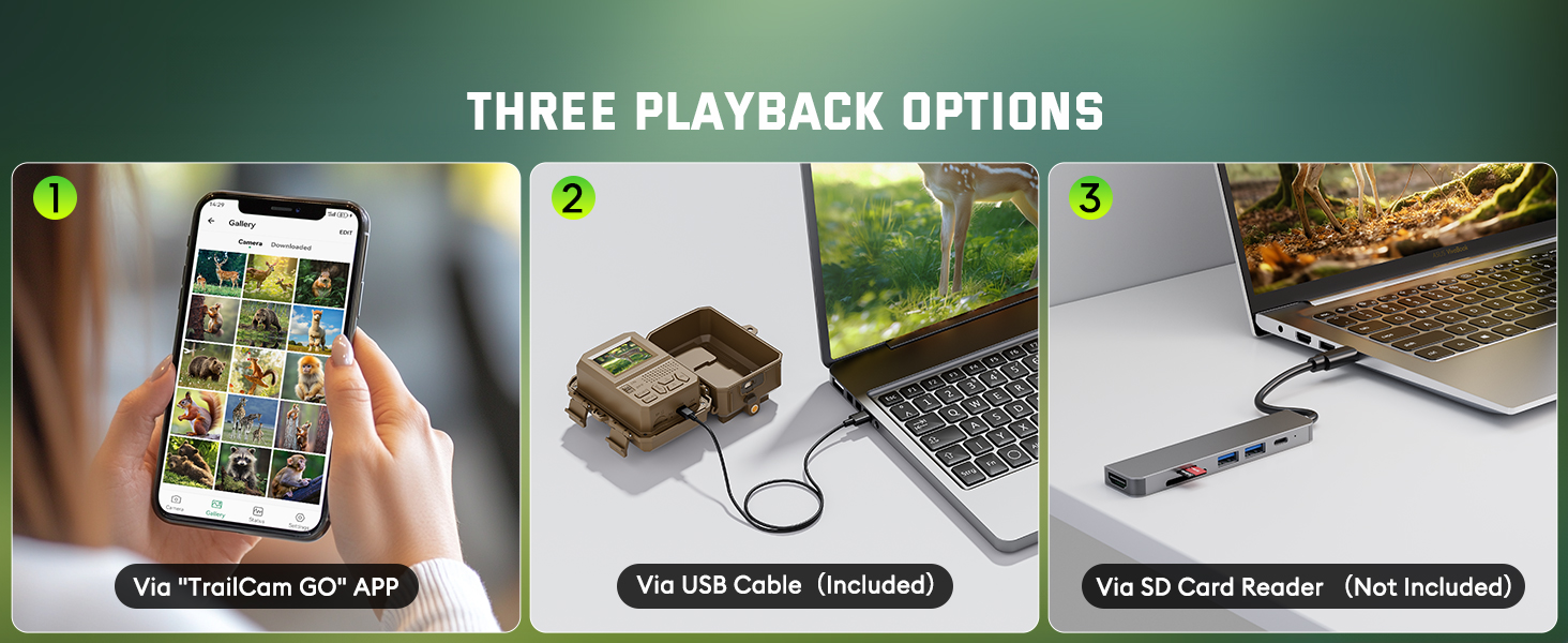 trail camera sends picture to cell phone