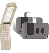 2 for Sears Craftsman LiftMaster Chamberlain Garage Door Remote 891LM 893MAX,for Purple, Red/Oran...