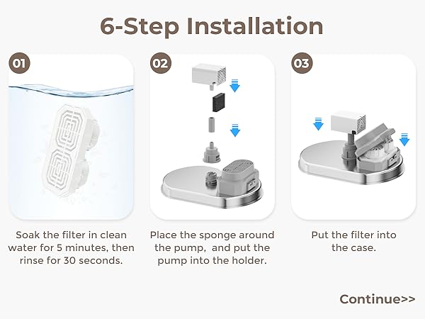 stainless steel cat water fountain