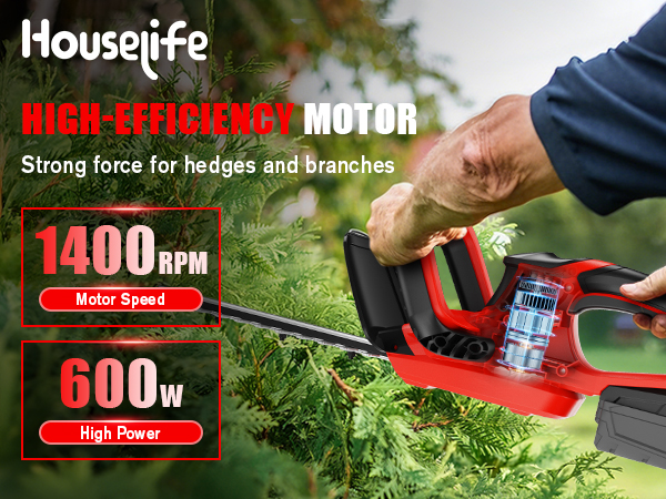 cordless hedge trimmer
