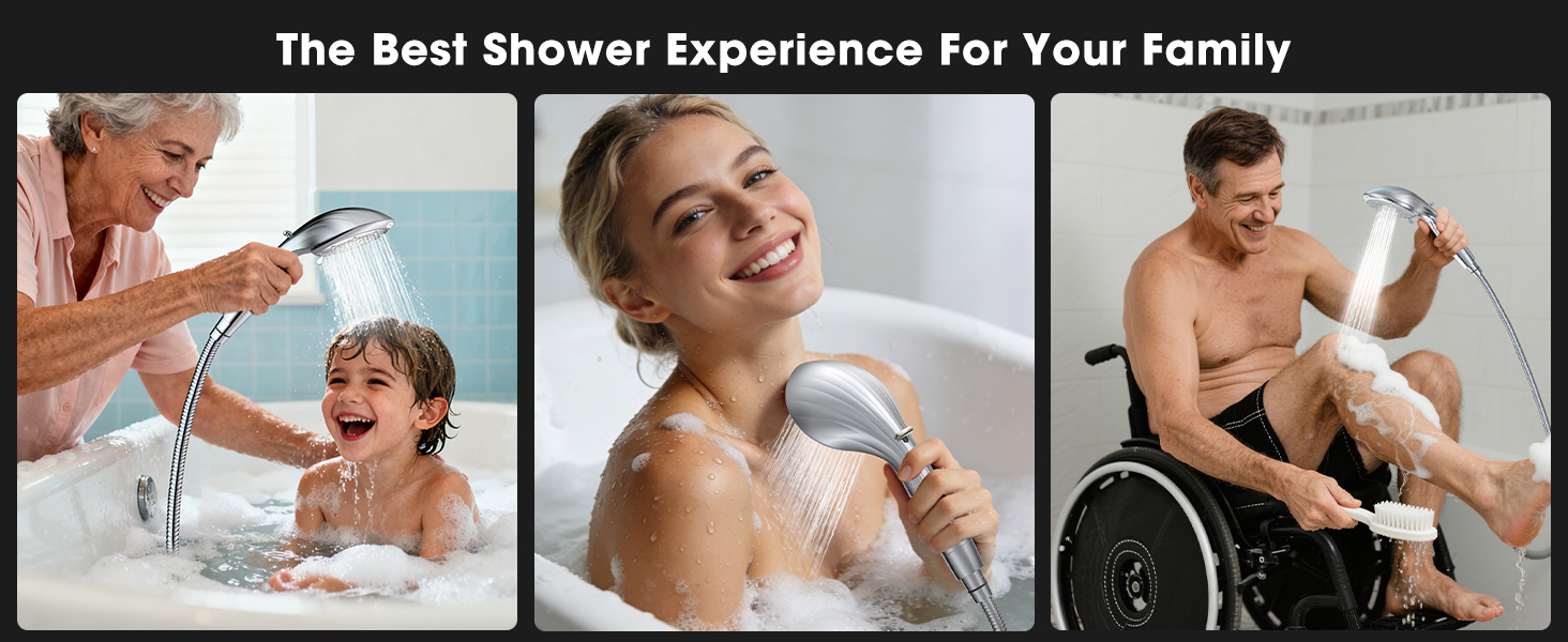 detachable shower head