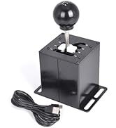 ZHSYMX PC USB Simulator Shifter Compatible with Logitech G29 /G27 /G25 /G920,Thrustmaster T300 T5...