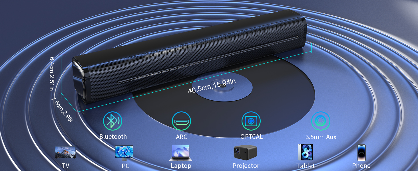 sound bar for smart tv