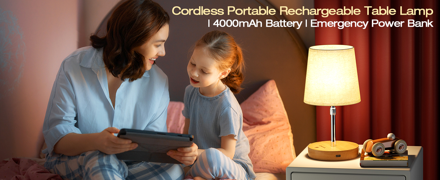 4000mah rechargeable lamp