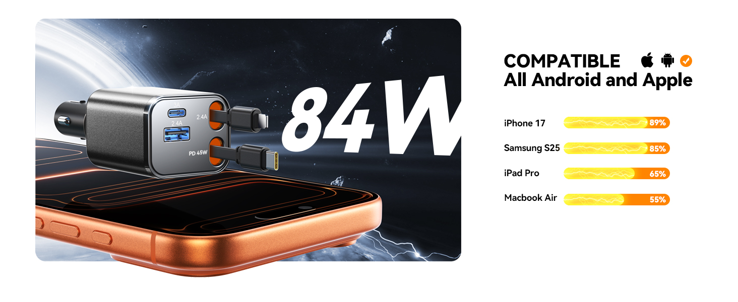 iphone 16 car charger iphone 17 pro car charger