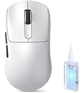 ATTACK SHARK V5 Wireless Gaming Mouse with 42000 DPI -PAW3950 MAX Sensor -55g Ultra-Lightweight-N...