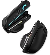 Mumba Mouse Grip for Nintendo Switch 2 JonCons, [2 Pack] Ergonomic Gamer Grip Holder with Super S...