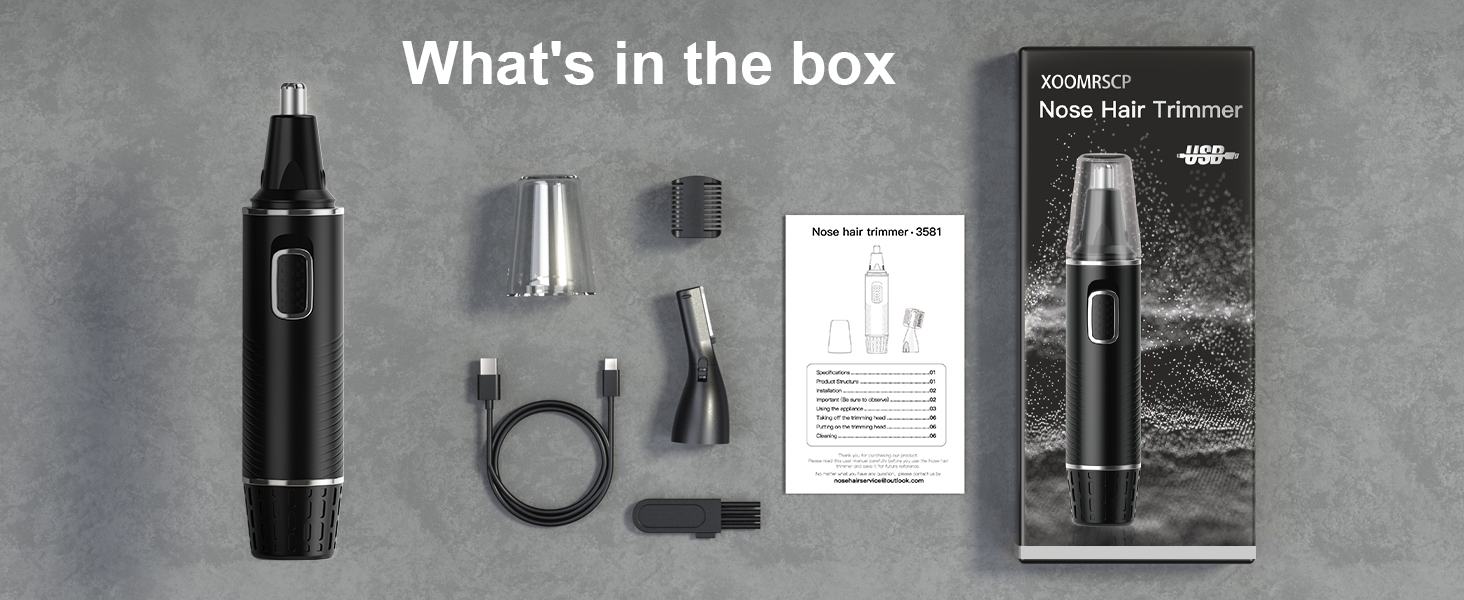 nose hair trimmer for men