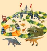 Dinosaur World Race Track Toys