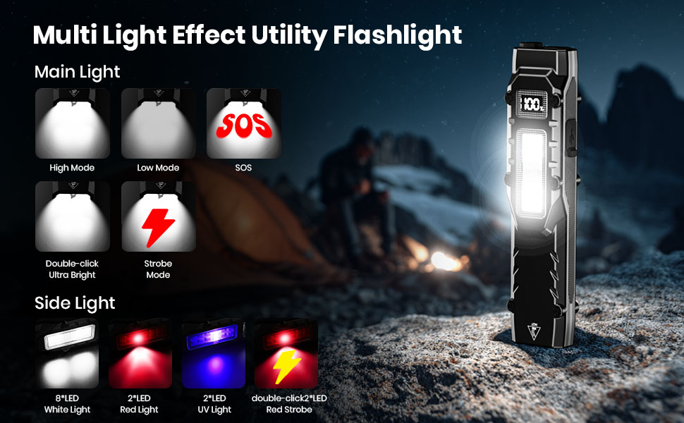Tired of fumbling with complicated lights in critical moments?