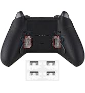 eXtremeRate Back Paddle Enhancement Metal Pad Kits for Xbox Elite Series 2, Elite Series 2 Core C...