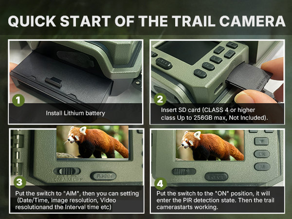mini trail camera deer camera game camera