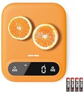 GRAM PRES Digital Food Scale 11lb/0.01oz, Kitchen Scales Digital Weight Grams and Oz for Weight L...