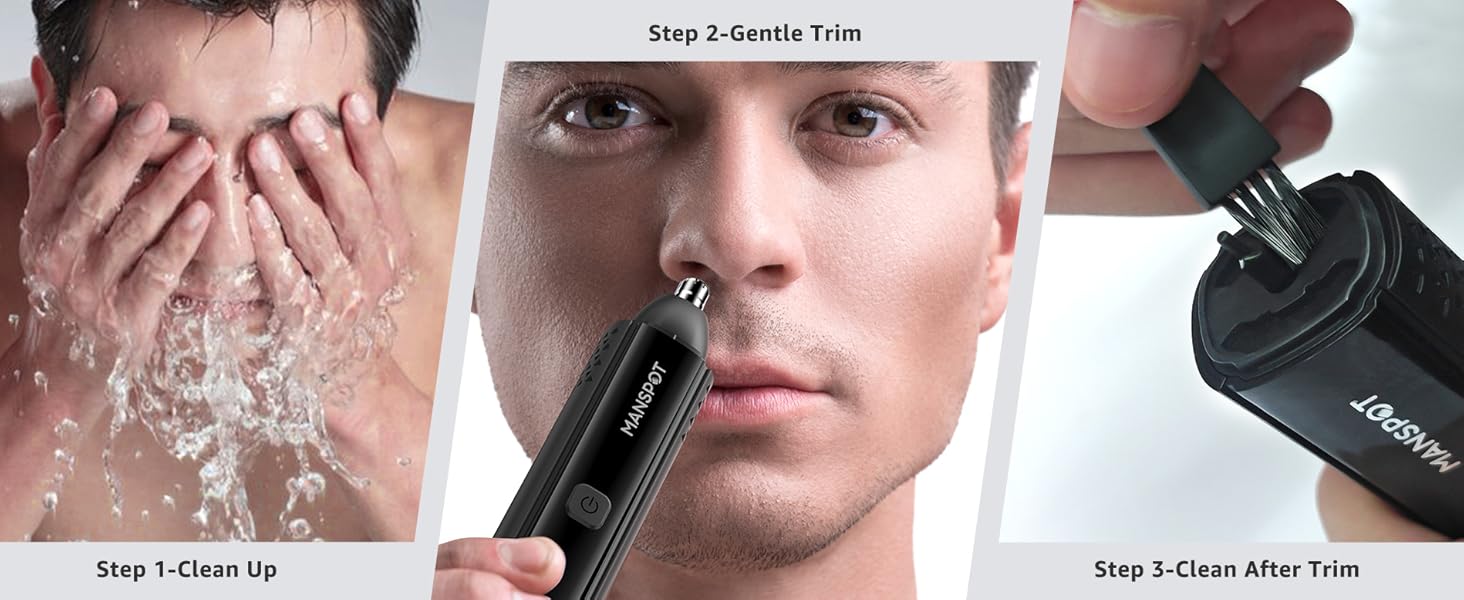 nose and ear hair trimmer for men