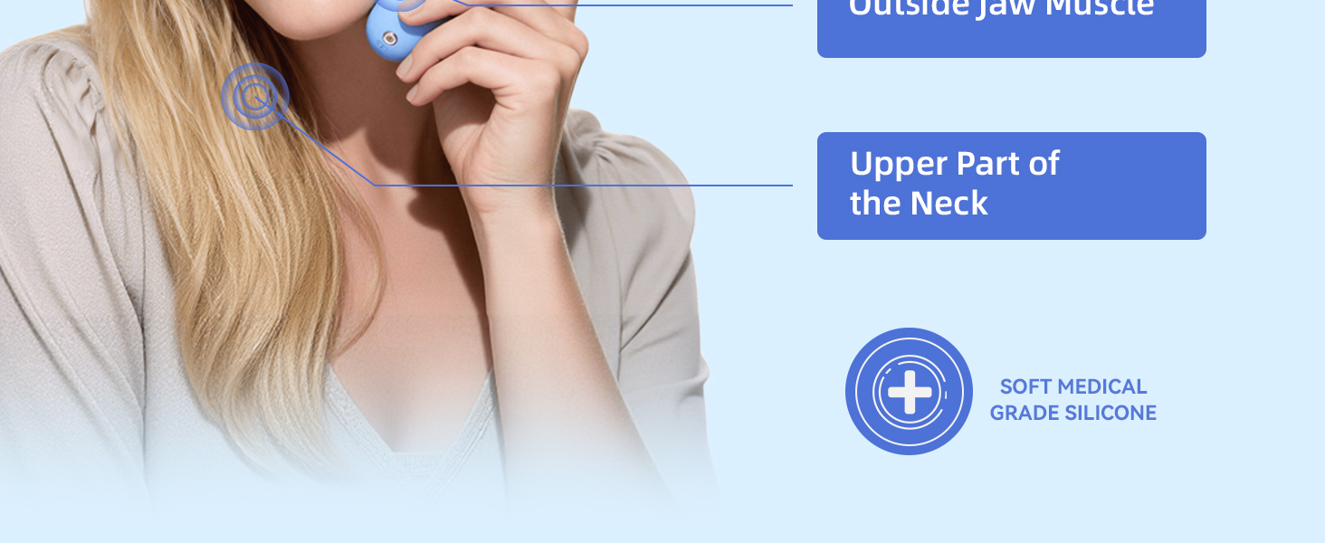 TMJ Relief Massager Neck and back massager mini massager