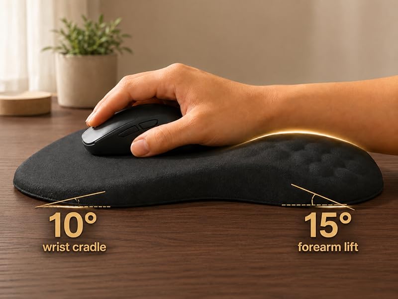 dual-slope wrist support
