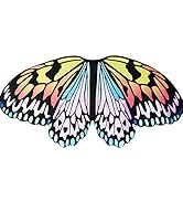 D.Q.Z Kids Monarch Butterfly Wings for Littles Girls Halloween Dress Up Costumes for Play Fairy P...