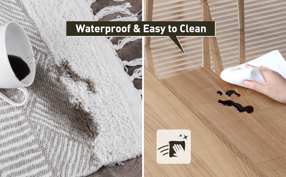 clear rug protector mat