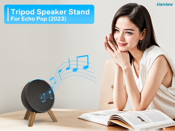 Desktop Speaker Stand for Echo Pop