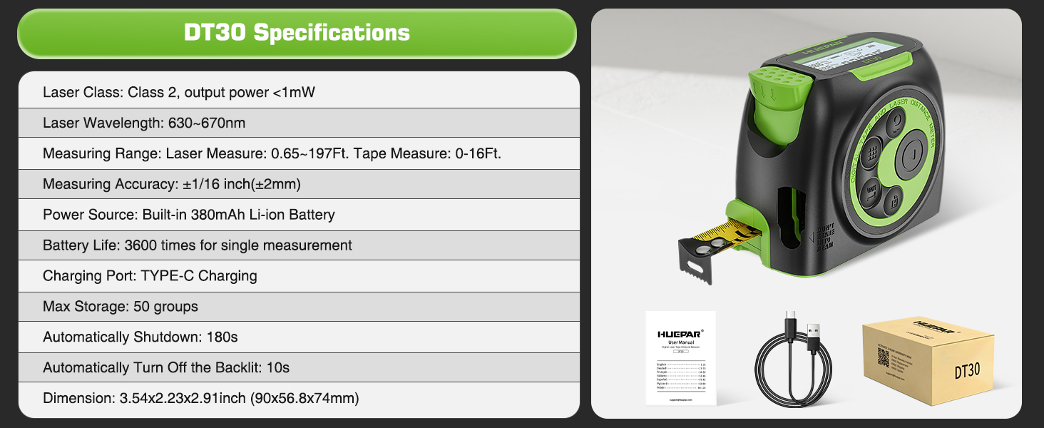 laser distance measure