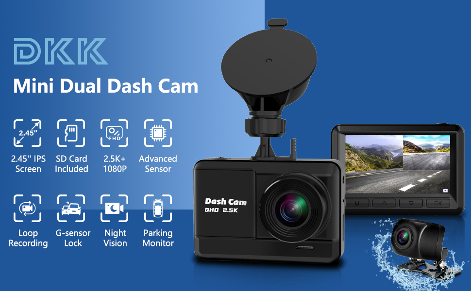 2.5K dash cam