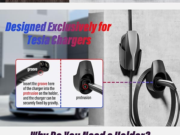 tesla mobile charger holder