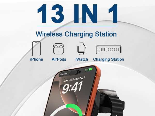 Charging Station for Multiple Devices Apple
