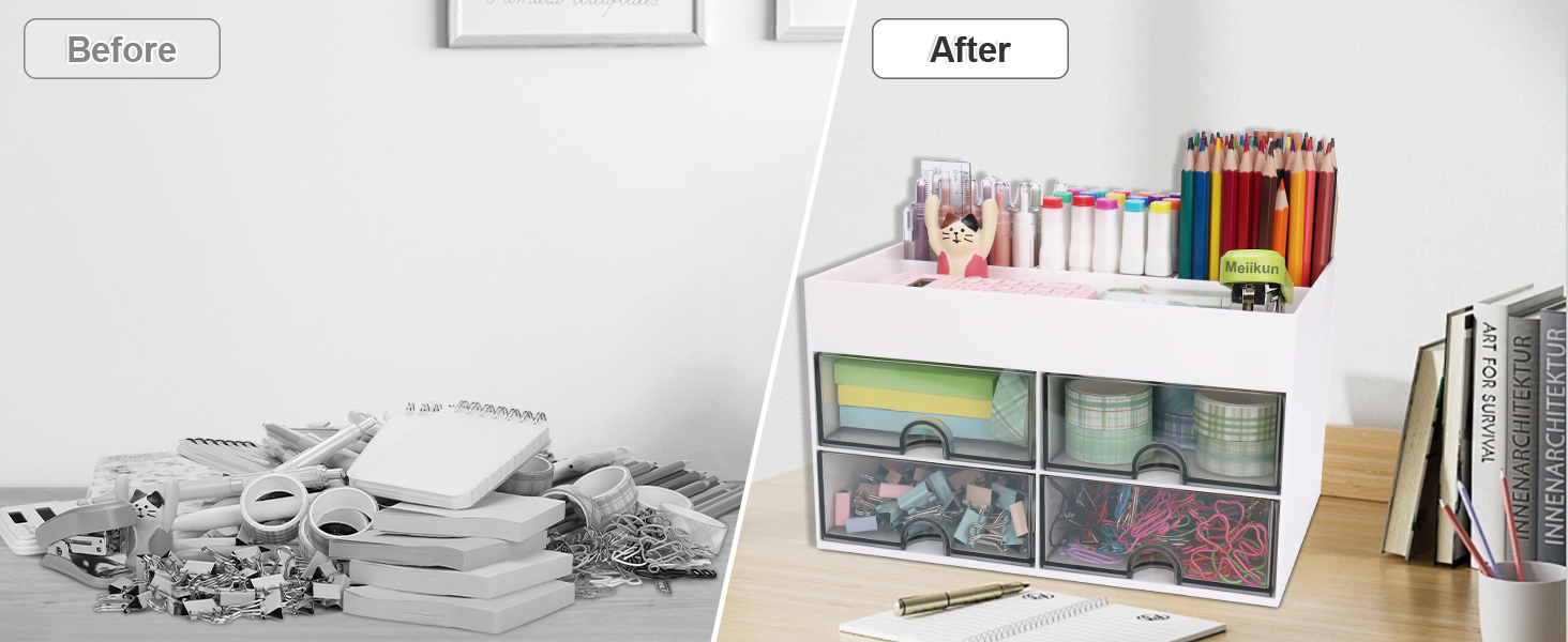 Desk Organizer Pen Holder for Desk Pencil Holder Desk Pen Organizer Desk Organizers And Accessories