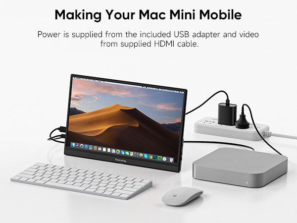 portable computer monitor for laptop