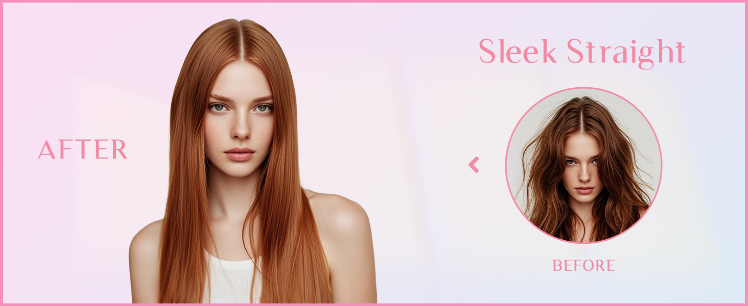 B071 hair straightener brush