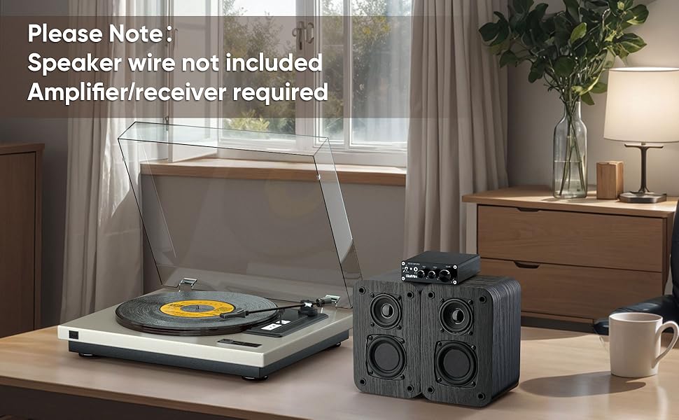 Passiver Bookshelf Speakers