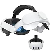 Head Strap Compatible with Oculus Quest 3,Meta Quest 3 Accessories Adjustable Elite Strap Replace...