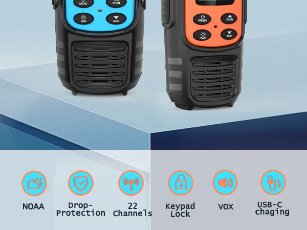walkie talkies