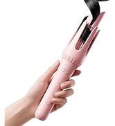 Dyhoo Automatic Curling Iron 1.25 Inch, Rotating Hair Curler for Beach Waves, Auto Hair Curler wi...