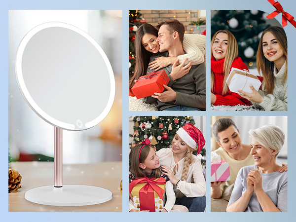 Vanity mirror with lights