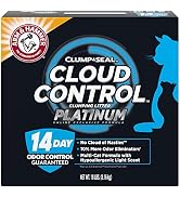 Arm &amp; Hammer Cloud Control Platinum Multi-Cat Clumping Cat Litter with Hypoallergenic Light Scent...