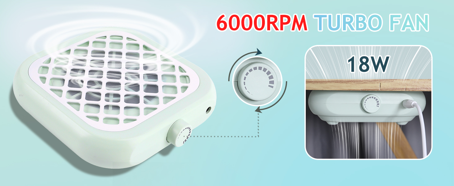 Mini Nail Dust Collector