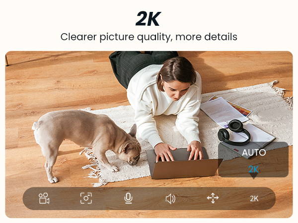 2K indoor camera