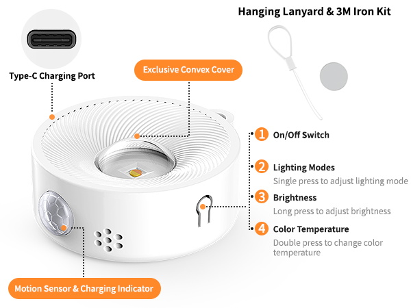 under cabinet lights wireless installation with magnet