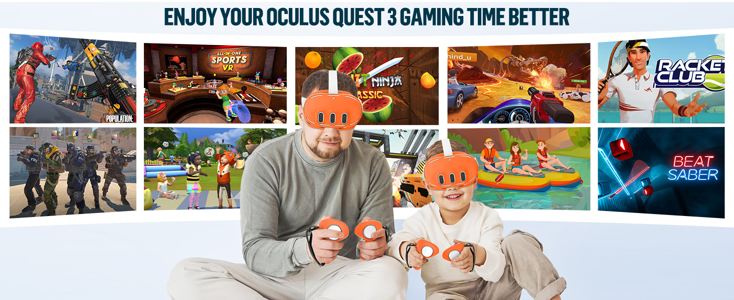 Siliocne cover set for Quest 3