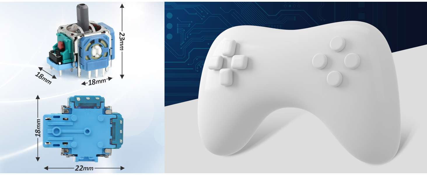 Joysticks Replacement for Sony Playstation 5 PS5