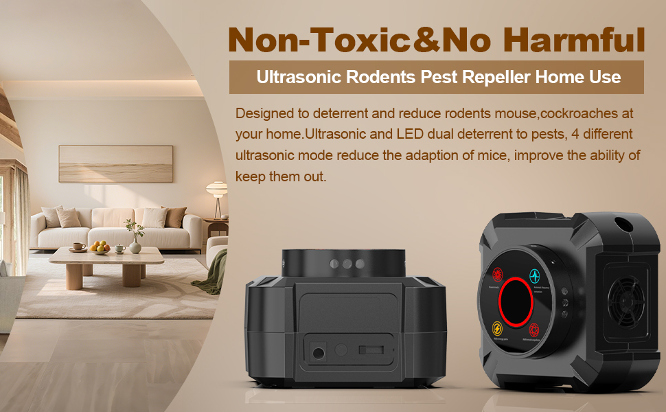 non toxic indoor rodents repellent