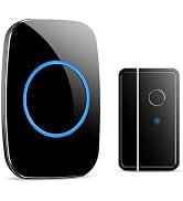 Door Chime When Door Opens, FullHouse Door Sensor Wireless Entry Alarm with 1000ft Range, 60 Chim...