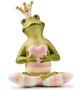 MACKENZIE-CHILDS Rosy Fergal The Frog with Heart Decor Figurine