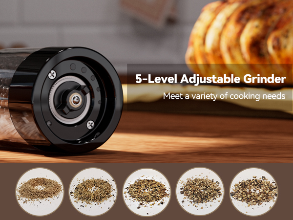 Salt and Pepper Grinder Set