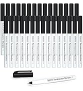 Shuttle Art Permanent Marker, 30 Pack Ultra Fine Point Black Permanent Marker set, Works on Plast...