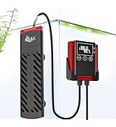 AQQA Aquarium Heater 100W for 8-20 Gal Fish Tank Heater PTC Betta Fish Heater Submersible Turtle ...