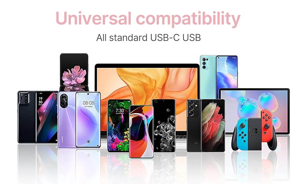 type c cord android charging cord usb c cable 10ft samsung s22 charger fast charging cord